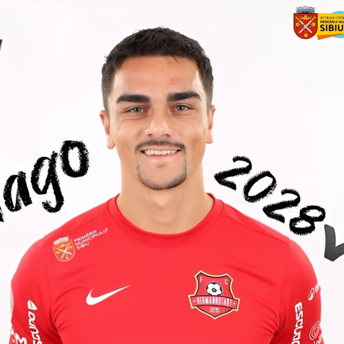 Tiago Gonçalves (24 de ani) și-a prelungit contractul cu Hermannstadt până în 2028