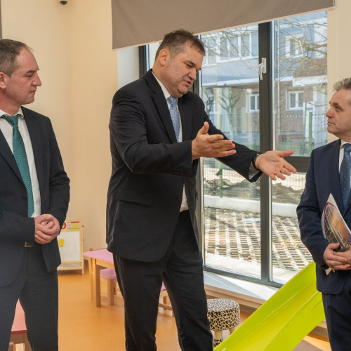 Inaugurarea primei crese noi din județul Sibiu, la Mediaș