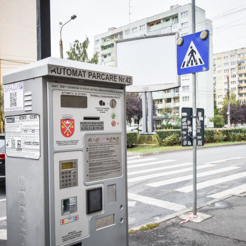 Extinderea parcărilor cu plată în Sibiu: licitație pentru automate și noi străzi incluse în sistem