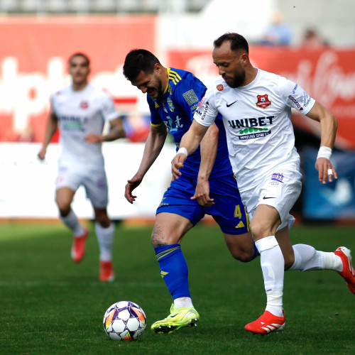 FC Hermannstadt și Unirea Slobozia, meci cu final echitabil în play-out