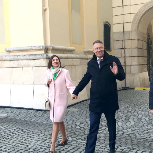 Klaus Iohannis a lipsit de la ceremonia de investire a lui Nicușor Dan
