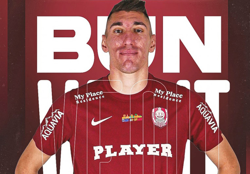 Marko Gjorgjievski semnează cu Hermannstadt după plecarea de la CFR Cluj