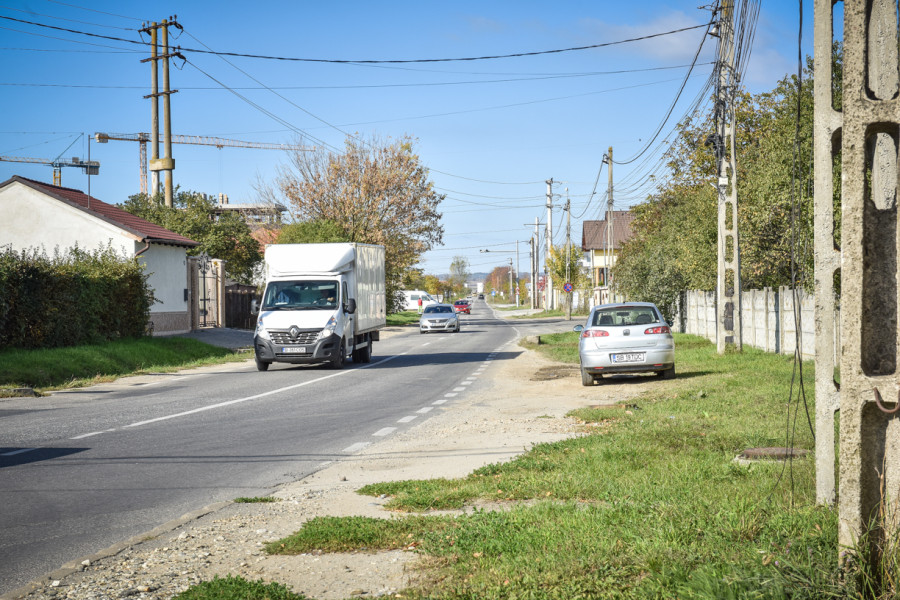 Primăria Sibiu a început modernizarea Căii Șurii Mici cu extindere la șase benzi